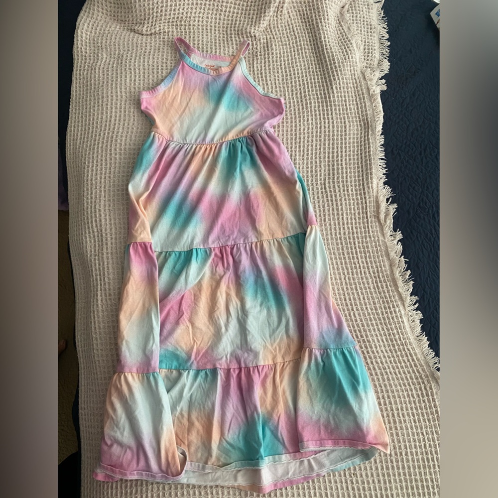 Cat & Jack Pastel Tie-Dye Shirt
